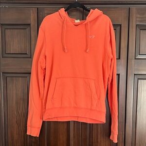 Hollister Vibrant Orange Hooded Sweater, Size L